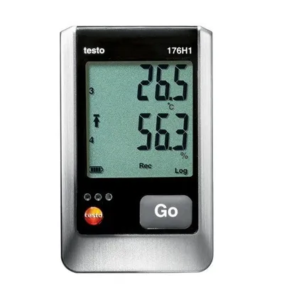Testo 176 H1 - 4-kanálový záznamník teploty a vlhk -20 ... +70 °C